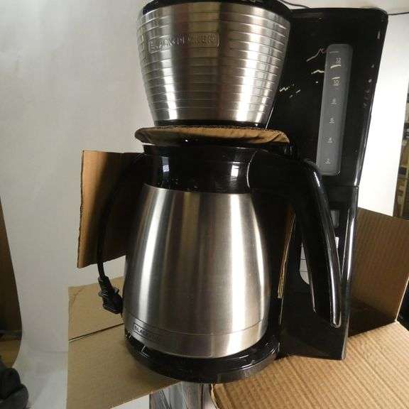 Black & Decker, Thermal 12Cup Programmable Coffee Maker (Used) Rio