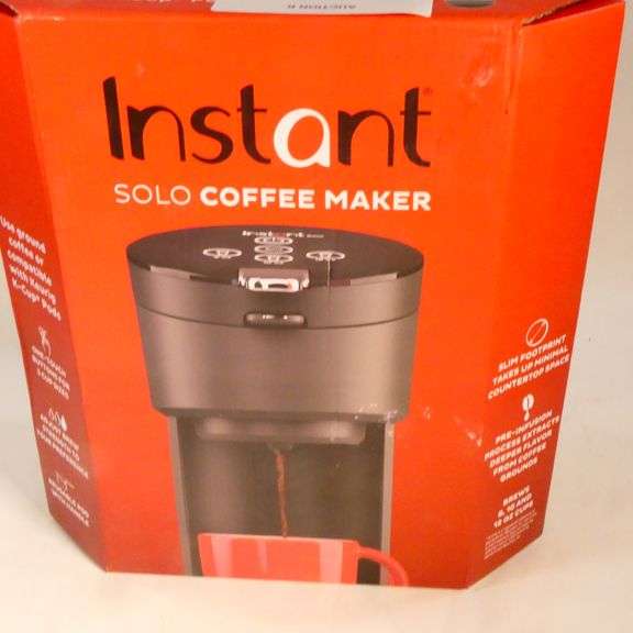 Instant Solo Coffee Maker, Black Rio Grande Trade
