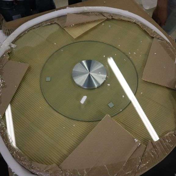 30" Glass Lazy Susan Rio Grande Trade