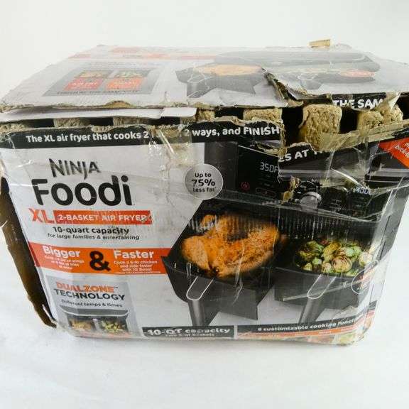 Ninja, Double Basket Air Fryer, Used, Stuck Handle (Oversized) Rio