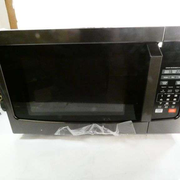 TOSHIBA EM131A5CBS Countertop Microwave Oven 1.2 Cu Black Stainless