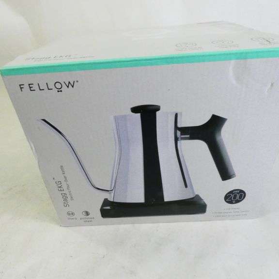 Fellow Stagg EKG Electric Gooseneck Kettle, Stainless Steel Kettle