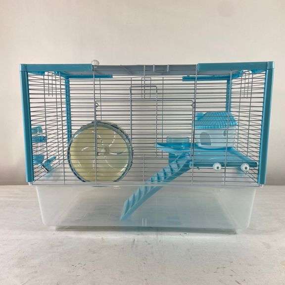 View of Hamster Cage, Sky Blue - Rio Grande Trade