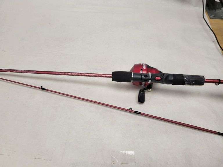 Zebco Slingshot - Carrete Giratorio Y Caña De Pescar 2 Pie | Envío gratis