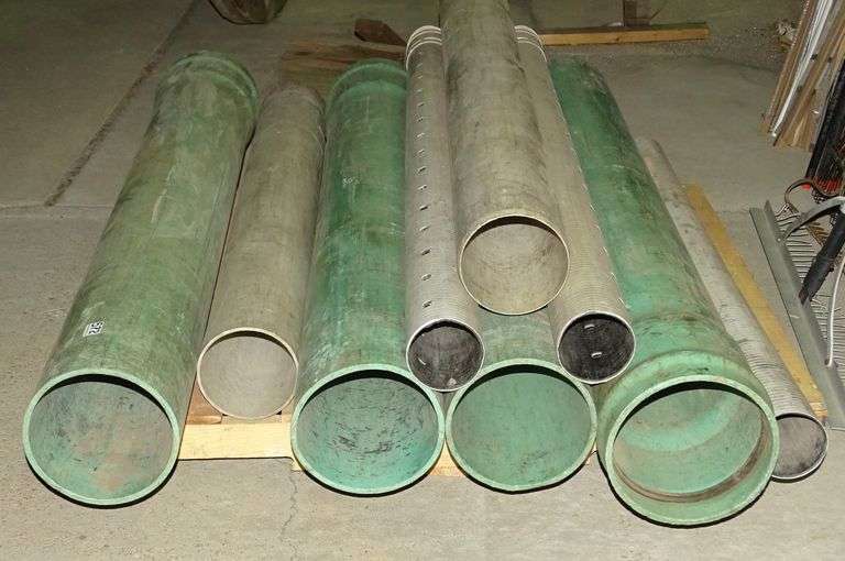 Large PVC Pipe Sections. These make great containers for tripods & more