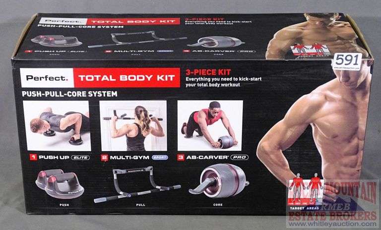 Pull Push Core Exercises Perfect® Total Body Kit PRF/31272 Pushup V2