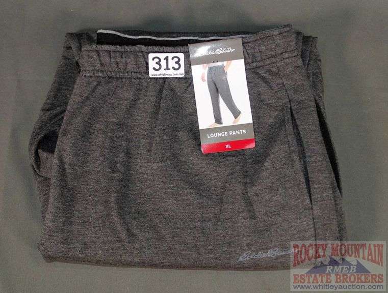 New Eddie Bauer Men's lounge pants, XL. Rocky Mountain Estate Brokers