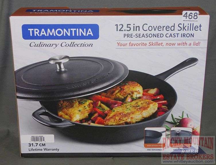 Lot De 2 Mini Poêles En Fonte Tromontina - 6,5 Et 16,5 Cm - Pré-assaisonnées - Neuves