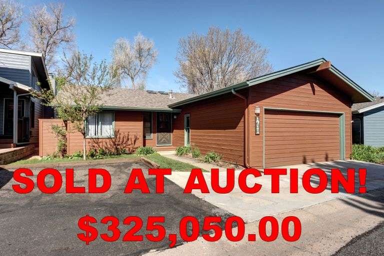 Greeley, Colorado Online Real Estate Auction.