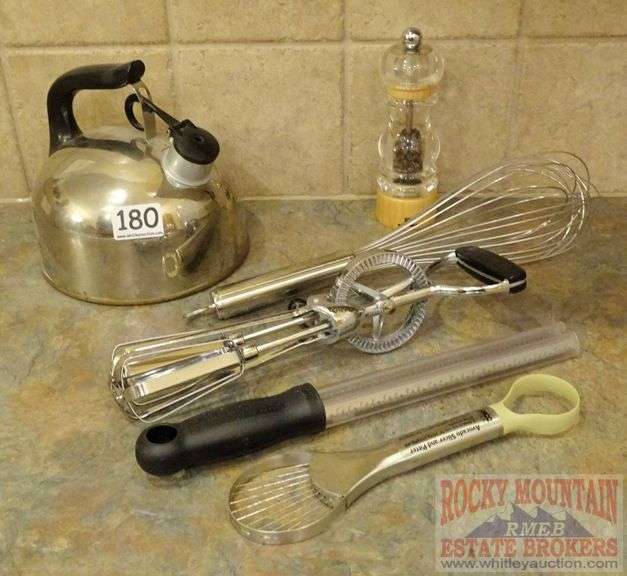 Tea Kettle, Whisk, Avocado Cutter & More. Rocky Mountain Estate