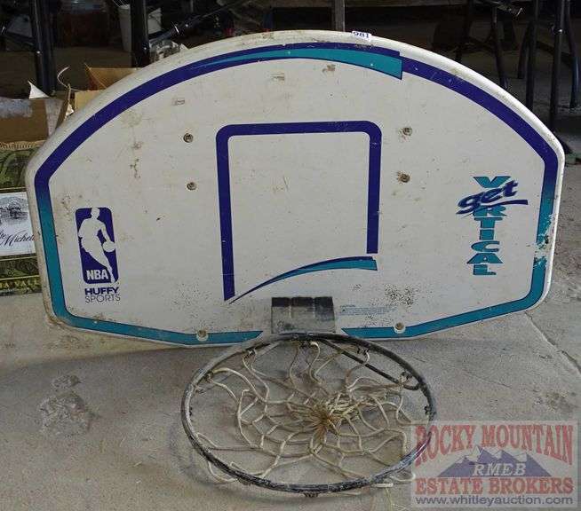 Huffy Sports "Get Vertical" Basketball Hoop. Rocky Mountain Estate
