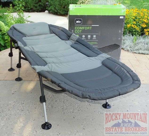 Super Nice REI Comfort Cot Folding Cot. Rocky Mountain Estate Brokers