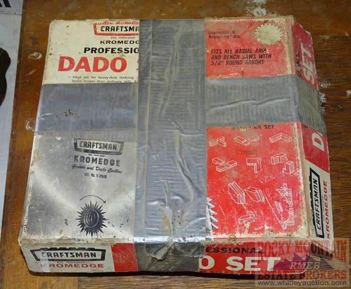 Craftsman Dado Blade Set in Box. Rocky Mountain Estate Brokers Inc.