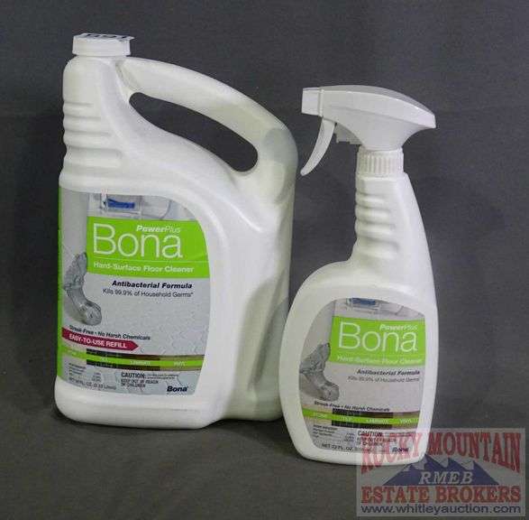 New Bona Hard Surface Cleaner. Rocky Mountain Estate Brokers Inc.