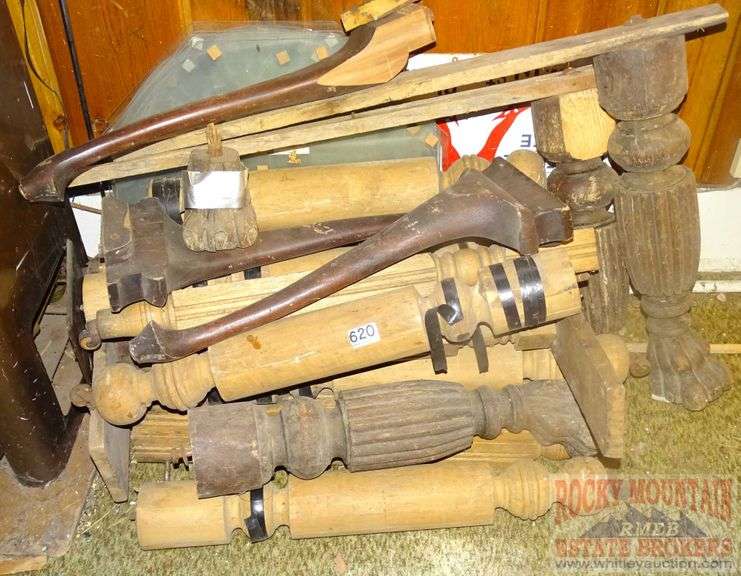 Cool Assortment of Vintage Table Legs with all the cool carving and