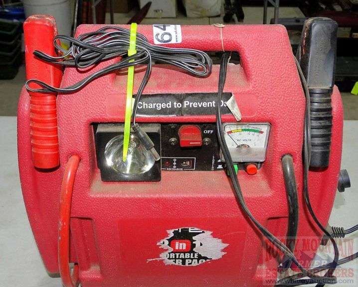 Portable power pack. Appears to be complete/ Rocky Mountain Estate