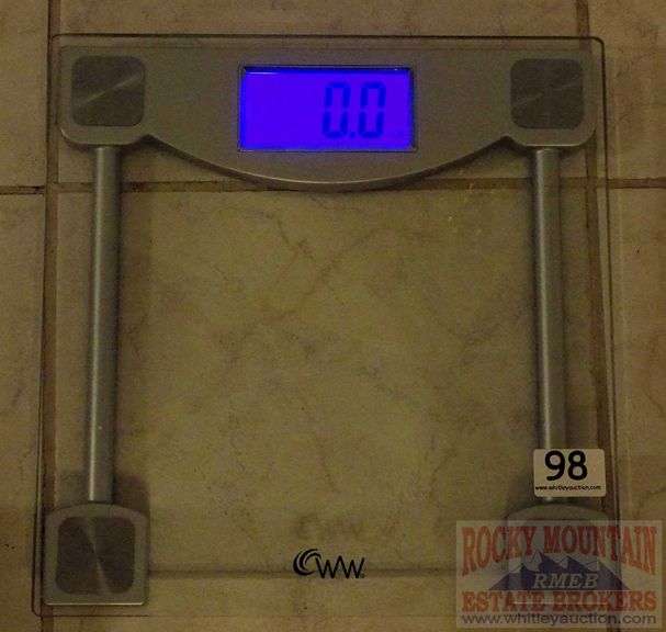 Weight Watchers digital scale. Rocky Mountain Estate Brokers Inc.