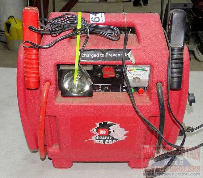 Portable power pack. Appears to be complete/ Rocky Mountain Estate