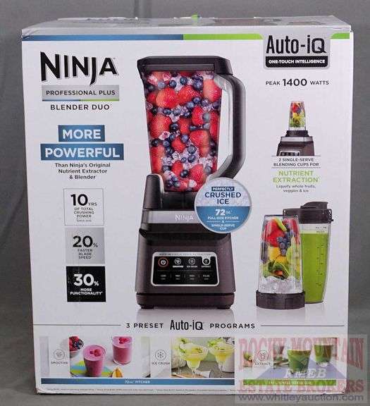 New Ninja Professional Plus Blender DUO New Ninja Professional Plus