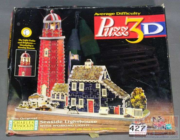 Puzz3D "Seaside Lighthouse" 3D puzzle. Rocky Mountain Estate Brokers Inc.