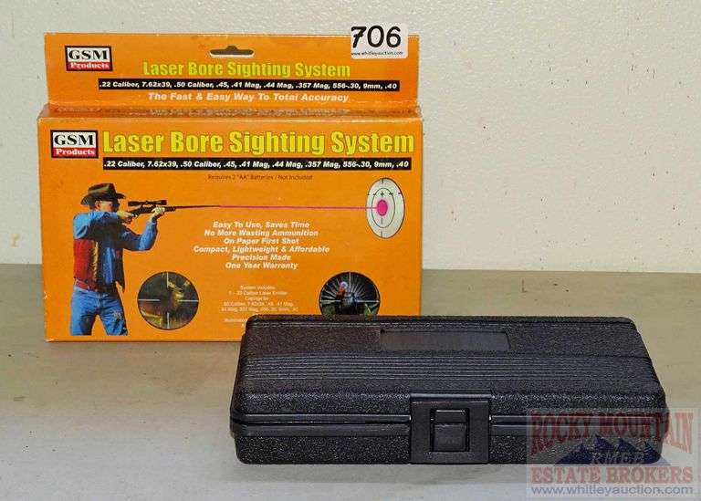 GSM Laser Bore Sighting System. This appears to be new in the original