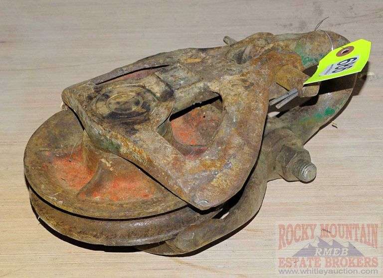 Heavy Duty Skookum Snatch Block. Rocky Mountain Estate Brokers Inc.