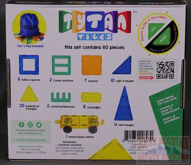 New Tytan Glow in the Dark, learning tiles STEM focused