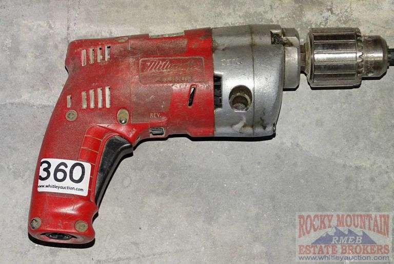 Milwaukee Magnum Hole Shooter, w/ mixer 