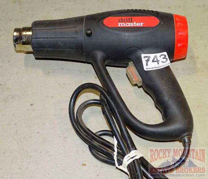 Drill Master heat gun. Rocky Mountain Estate Brokers Inc.