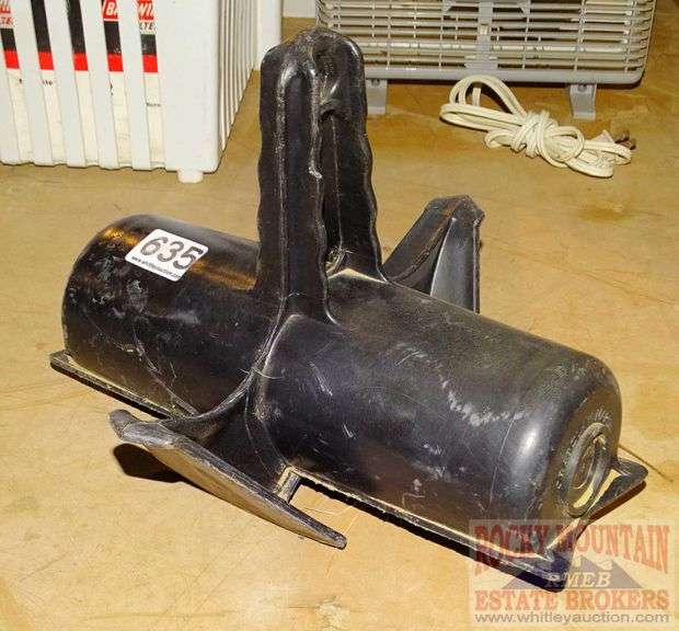 Plastic boat anchor. Rocky Mountain Estate Brokers Inc.