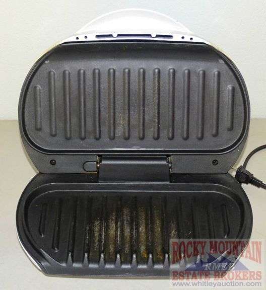 Foreman's lean mean fat grilling machine. Rocky Mountain