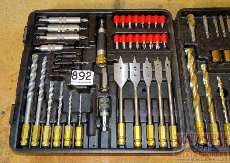 Very nice Craftsman drill bit & driver set in case. Might be missing