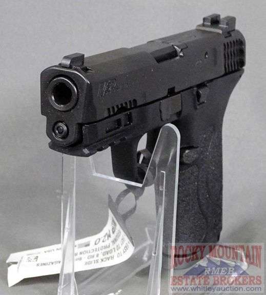 New Smith & Wesson M&P9 Shield EZ 9mm Pistol w/ Truglo Tritium Pro Night Sights. Rocky