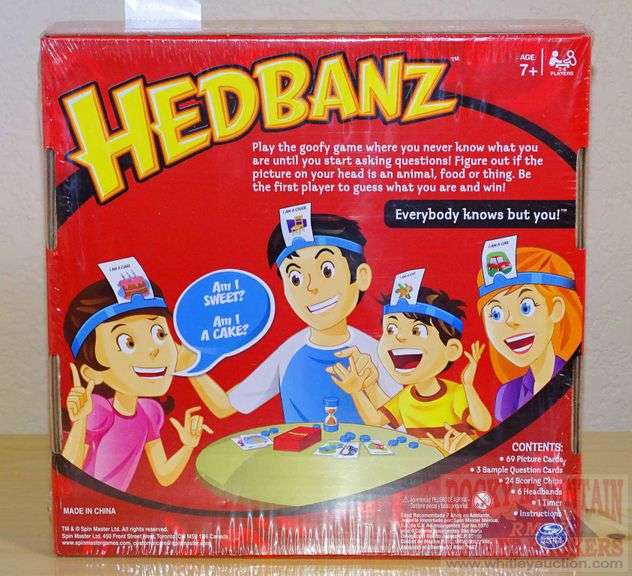 "Hedbanz" game, new in the original plastic. Rocky Mountain Estate