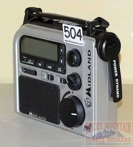 Midland All Hazards NOAA Weather radio. Rocky Mountain Estate Brokers