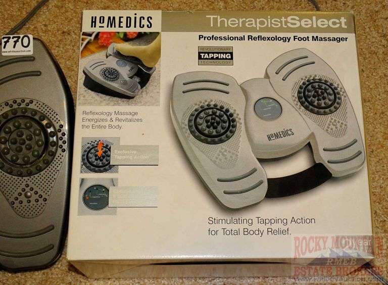 Homedics Therapist Select Professional Reflexology Foot Massager with