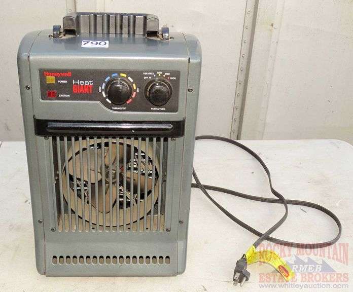 Honeywell Heat Giant electric heater. Rocky Mountain Estate Brokers Inc.