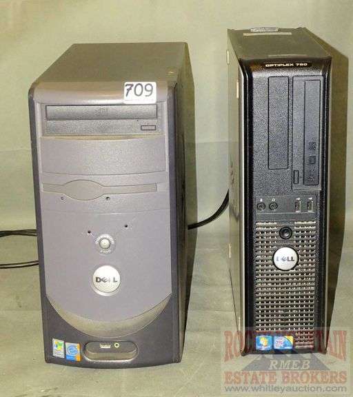 2 Windows computer CPUs. Untested. Both for one money. Rocky Mountain