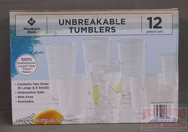 member's mark unbreakable tumblers