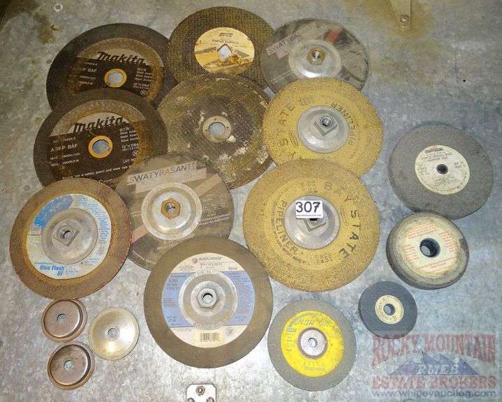 Asst. cutoff & grinders wheels. All for one money. Rocky Mountain