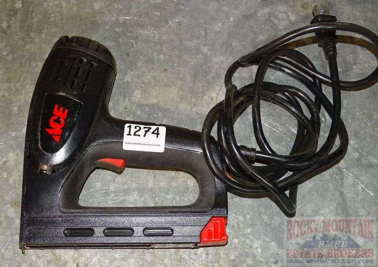 Ace electric staple gun. Rocky Mountain Estate Brokers Inc.