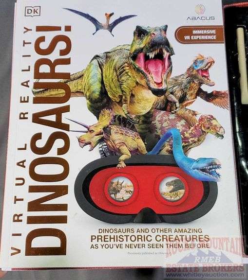 New Abacus "Virtual Reality Dinosaurs" illustrated interactive VR book
