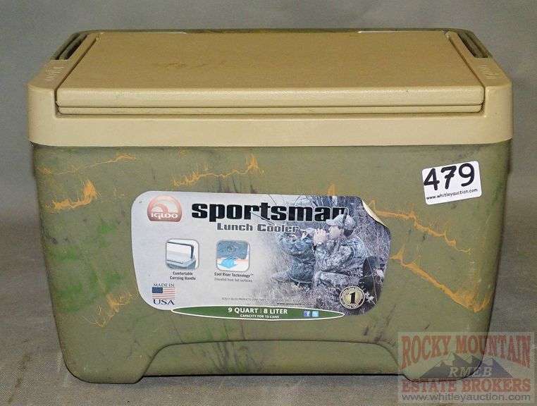 Igloo Sportsman cooler. Rocky Mountain Estate Brokers Inc.
