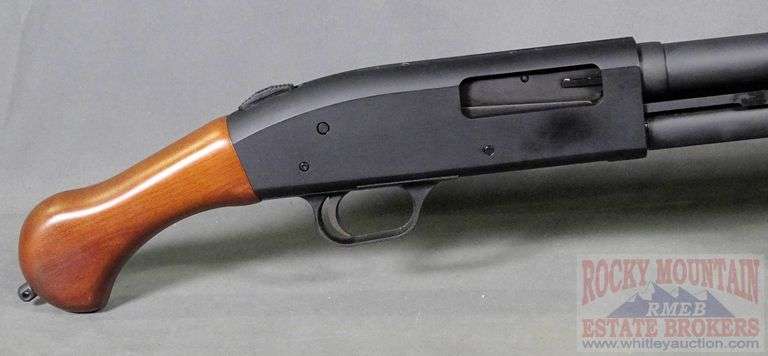 Brand New Mossberg 590, 20 Gauge Nightstick with wood stock & forearm ...