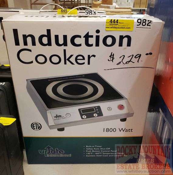 Update International 1800 Watt Induction Cooker. Rocky Mountain