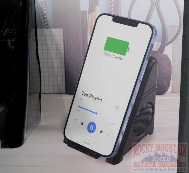New Tech2 Wireless Charging Stand with 2Way Speaker. Fast charge your
