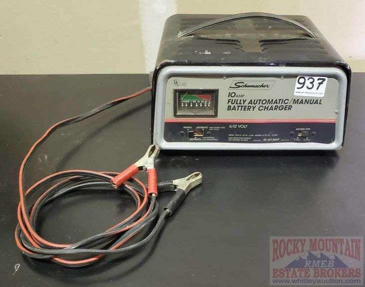 Schumacher 10 amp fully automatic/manual battery charger. - Rocky