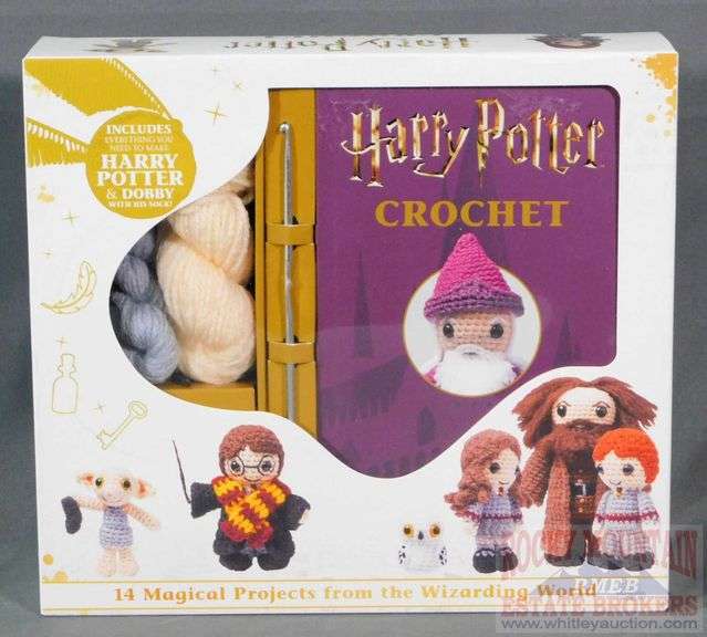 New Harry Potter Crochet Craft Kit. Crochet 14 magical projects from