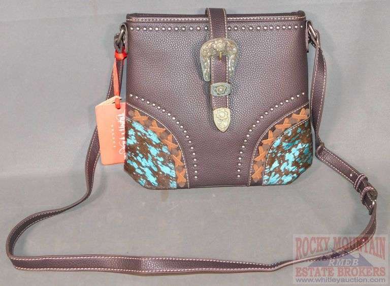 New Trinity Ranch Western Style Concealed Carry Purse with Buckle