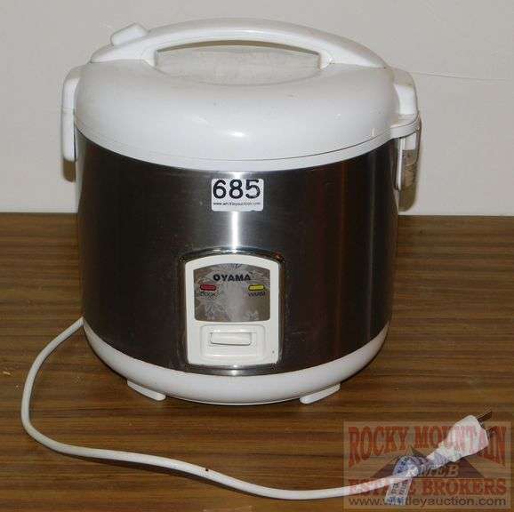 Oyama Electric Rice Cooker. Rocky Mountain Estate Brokers Inc.